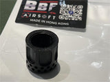 【BBF AIRSOFT】316 Steel Compensator 14mm CCW スチールコンペンセイター14mm逆ネジ（BBF-0000）