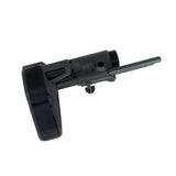 【BJ Tac】MD CQB Stock-BK ( Marui MWS GBB )マルイM4 MWS専用MD CQBストック黒（BJ-ISK-02）