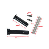【BJ Tac】CNC Steel Extended Receiver Pin For TM MWS GBB マルイ M4 MWS用エクステンレシーバーピン（BJ-MWS-20BK）