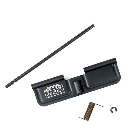【BJ TAC】Steel Dust Cover For TM MWS GBB ( Radio ) マルイM4 MWS用スチールダストカバーGHETTO BLASTER（BJ-MWS-2405）