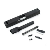 【BJ TAC】Lightweight Steel Slide and Barrel Kit for Gen3 G-Series( BK )　マルイG17Gen3専用 軽量スライド＆バレルキット（BJ20-HT01-BK）