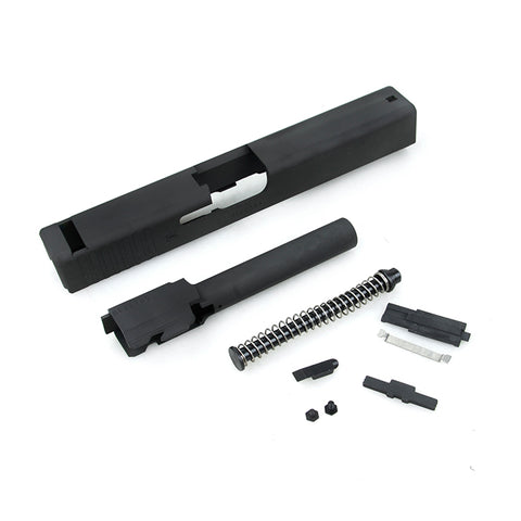 【BJ TAC】Lightweight Steel Slide and Barrel Kit for Gen3 G-Series( BK )　マルイG17Gen3専用 軽量スライド＆バレルキット（BJ20-HT01-BK）