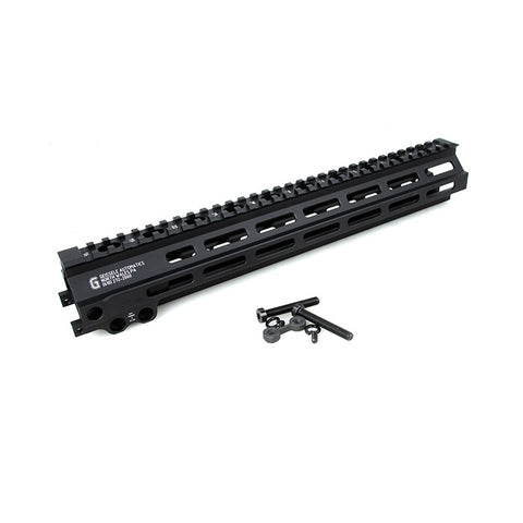 【BJ Tac】Dummy MK8 13 inch Rail （BK/ AEG /MWS ) GEISSELE SUPER MODULAR RAIL MK8 13インチ タイプ M-LOK ハンドガード黒（BJMK8-BK-13）