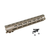 【BJ Tac】Dummy MK8 13 inch Rail （DE/ AEG /MWS ) GEISSELE SUPER MODULAR RAIL MK8 13インチ タイプ M-LOK ハンドガード デザートカラー（BJMK8-DC-13）