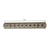 【BJ Tac】Dummy MK8 13 inch Rail （DE/ AEG /MWS ) GEISSELE SUPER MODULAR RAIL MK8 13インチ タイプ M-LOK ハンドガード デザートカラー（BJMK8-DC-13）