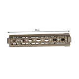 【BJ Tac】Dummy MK8 9.5 inch Rail （DE/ AEG /MWS ) GEISSELE SUPER MODULAR RAIL MK8 9.5インチ タイプ M-LOK ハンドガードダークアース（BJMK8-DC-9）
