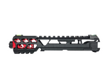 【CTM】AAP-01 FUKU-2 CNC UPPER SET - Short CUTOUT ( Black Red) AAP-01アサシン専用FUKU-2 CNCアッパーセット（ショートカットアウトVer./赤黒）（CTM-AUR-0030）