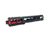 【CTM】AAP-01 FUKU-2 CNC UPPER SET - Long CUTOUT ( Black Red) AAP-01アサシン専用FUKU-2 CNCアッパーセット（ロングカットアウトVer./赤黒）（CTM-AUR-0050）