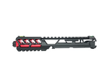 【CTM】AAP-01 FUKU-2 CNC UPPER SET - Long CUTOUT ( Black Red) AAP-01アサシン専用FUKU-2 CNCアッパーセット（ロングカットアウトVer./赤黒）（CTM-AUR-0050）