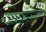 【CTM】AAP-01 FUKU-2 CNC UPPER SET - Long CUTOUT ( Green/Silver ) AAP-01アサシン専用FUKU-2 CNCアッパーセット（ロングカットアウトVer./グリーン/シルバー）（CTM-AUR-0057）