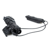【DIJIA】Aluminum MAWL-C1 IR Green Laser Aiming Device Replica（BK）BE MEYERSタイプ MAWL-C1+ エイミングデバイス LEDライト+IR & デュアルスイッチ 黒（DJ2022008-BK）