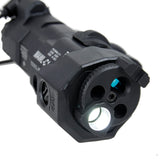 【DIJIA】Aluminum MAWL-C1 IR Green Laser Aiming Device Replica（BK）BE MEYERSタイプ MAWL-C1+ エイミングデバイス LEDライト+IR & デュアルスイッチ 黒（DJ2022008-BK）