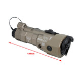 【DIJIA】Aluminum MAWL-C1 IR Green Laser Aiming Device Replica（DE） BE MEYERSタイプ MAWL-C1+ エイミングデバイス LEDライト+IR & デュアルスイッチ  デザートカラー（DJ2022008-DE）