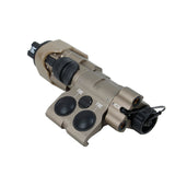 【DIJIA】Aluminum MAWL-C1 IR Green Laser Aiming Device Replica（DE） BE MEYERSタイプ MAWL-C1+ エイミングデバイス LEDライト+IR & デュアルスイッチ  デザートカラー（DJ2022008-DE）
