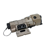 【DIJIA】Aluminum MAWL-C1 IR Green Laser Aiming Device Replica（DE） BE MEYERSタイプ MAWL-C1+ エイミングデバイス LEDライト+IR & デュアルスイッチ  デザートカラー（DJ2022008-DE）