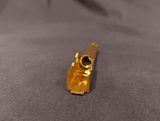 【5KU】Non-Recoil Spiral Outer Barrel　5KU製フルート アウターバレル ゴールド（マルイ G17対応）（GB-427-G）