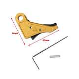【5KU】AA Style CNC Trigger (Glod)　AA タイプ CNC アジャスタブルトリガー ゴルード(GB-493-G)
