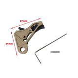 【5KU】EX Style CNC Trigger (FDE)　マルイグロック対応BMC タイプ EXスタイル CNC アジャスタブルトリガー フラットダークアース(GB-494-FDE)