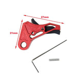 【5KU】EX Style CNC Trigger (Red)　マルイグロック対応BMC タイプ EXスタイル CNC アジャスタブルトリガー レッド(GB-494-R)
