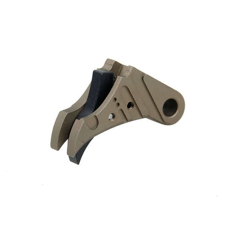 【5KU】SSVI Style CNC Trigger (FDE)　マルイグロック対応SSVi TYRスタイル アジャスタブルトリガー フラットダークアース(GB-495-FDE)