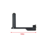 【5KU】Stainless Steel Slide Stop for Marui Hi-Capa GBB Airsoft 499 Black　S製499スライドストップ（マルイハイキャパ対応）ブラック（GB-499-BK）