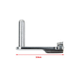 【5KU】Stainless Steel Slide Stop for Marui Hi-Capa GBB Airsoft 499 Silver　S製499スライドストップ（マルイハイキャパ対応）シルバー（GB-499-S）