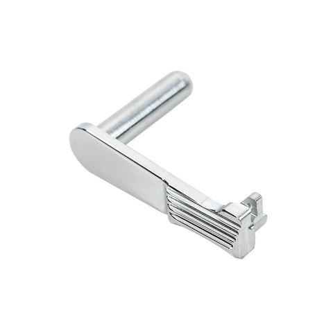【5KU】Stainless Steel Slide Stop for Marui Hi-Capa GBB Airsoft 501 Silver　S製503スライドストップ（マルイハイキャパ対応）シルバー（GB-501-S）