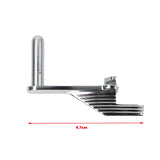 【5KU】Stainless Steel Slide Stop for Marui Hi-Capa GBB Airsoft 502 Silver　S製502スライドストップ（マルイハイキャパ対応）シルバー（GB-502-S）