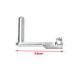 【5KU】Stainless Steel Slide Stop for Marui Hi-Capa GBB Airsoft 504 Silver　S製504スライドストップ（マルイハイキャパ対応）シルバー（GB-504-S）