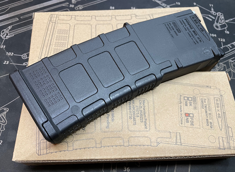 【Guns Modify】Marui MWS M4 GBB EVO P-MAG（BK）EVO P-MAG Gen.3タイプ  35連ガスマガジン（マルイM4 MWS対応）黒（MWS-PMAG-BK）