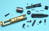 【G&P】MWS Forged Aluminum Complete Bolt Carrier Group Set (Gold)(For TM Buffer Tube) マルイM4 MWS用コンプリートボルトキャリア ゴールド（GP-MWS050B）
