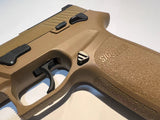【I GOT YOUR 6】TD Style Extended Magazine Release For VFC SIG P320 M17 M18用 Tyrant Designsタイプマガジンキャッチ 黒（I6-P320-01）