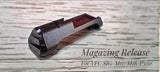 【I GOT YOUR 6】TD Style Extended Magazine Release For VFC SIG P320 M17 M18用 Tyrant Designsタイプマガジンキャッチ 黒（I6-P320-01）
