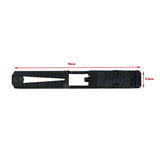 【5KU】Slide For Marui G17 GBB Pistol ( Black )　5KU 製STATEMENT Defense Overbiteスタイル スライドセット (東京マルイ G17 Gen.3対応)（JI-098）
