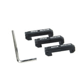 【SOTAC】AS Aluminum Cable Clip for MLOK ( BK )ARSON WireGuideタイプ 20mmレール テールラインガイド 黒（JQ-091-BK）