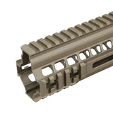 【LDT AIRSOFT】MK15 10.5 inch Rail for 416 AEG ( DE )　HK416電動ガン用 Geissele SMR MK15タイプ 10.5インチ ハンドガード デザートカラー（LDT-MK15-DE）