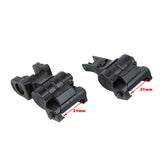 【LDT AIRSOFT】SG Style Flip Up Iron Sights　SIG SAUERタイプ フリップアップ アイアンサイト黒（LDT-SIST）