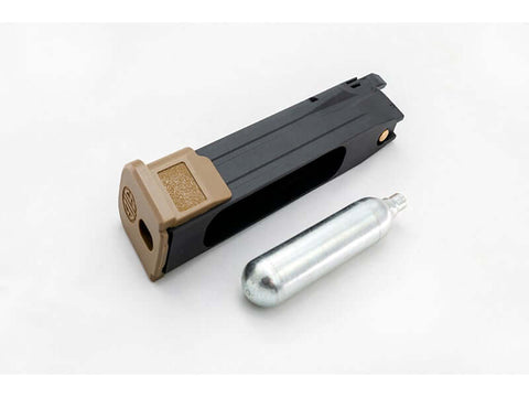 【SIG AIR/VFC】Spare Co2 Magazine For M17（Tan）M17用21連CO2マガジン タン（SIG-MAG-M17-TN02）