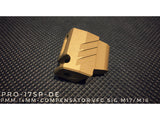 【PRO-ARMS】PMM 14mm-Compensator for SIG VFC P320 M17 M18対応 PMMタイプ コンペンセイター（14mm逆ネジ/DE）（PRO-17SP-DE）