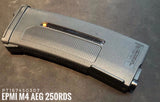 【PTS】 250RDS Enhanced Polymer Magazine (EPM1) - Black  電動ガンM4/M16 用 EPM1 250連ポリマーマガジン 黒（PT167450307）