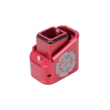 【RGW】R style Full size Competition MagBase for Marui G17 Gen3　マルイ/WE グロック対応 TTIタイプ マガジン エクステンション(RONIN ver.)赤（RGW-MAG-03-RD-F）