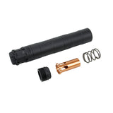 【RGW】Obsidian 9MM MP5 14mm CCW Dummy Silencer MP5対応サプレッサー 14mm 逆ネジ 黒（RGW-SI-01-9M-MP5）