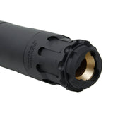 【RGW】Obsidian 9MM MP5 14mm CCW Dummy Silencer MP5対応サプレッサー 14mm 逆ネジ 黒（RGW-SI-01-9M-MP5）