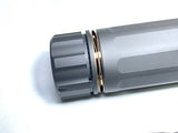 【RGW】Sandman-MIL Style Dummy Silencer ( S-BK 14mm CCW ) Sandman-S QDサプレッサー＆ハイダーセット 14mm逆ネジ 黒（RGW-SI-33-S-BK）