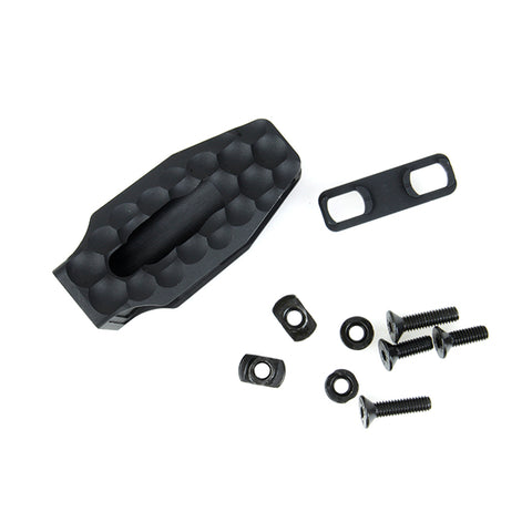 【RGW】Anchor Style Hand Stop for M-LOK / Keymod (BK)　RAILSCALES ANCHORタイプ ハンドストップ 黒（M-LOK / Keymod対応）（RGW-HS03-BK）