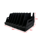 【Savior】8-SLOT PISTOL RACK(BK) ハンドガンラック8スロット 黒（RK-HAND-X8-BK）