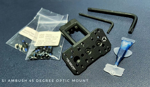 【STRIKE INDUSTRIES】Ambush 45-Degree Optic Mount 45°オフセット オプティック マウント（SI-AMBUSH-OM45）