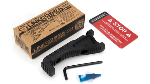 【Strike Industries】LINK Cobra Fore Grip (Black)　LINK COBRAスタイル フォアグリップ　（SI-AR-CMS-CFG-BK）