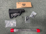 【T8】L Style Stock and Buffer Tube Combo Set for Airsoft　マルイM4 MWS用 LWRCI UCIWタイプストックキット（T8-LS-4PS）