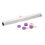 【T8】Enhanced MWS Buffer Recoil Spring with Buffer Spacer　マルイM4 MWS用 強化バッファーリコイル スプリング 調節スペーサー付き（T8-MWS-BS）